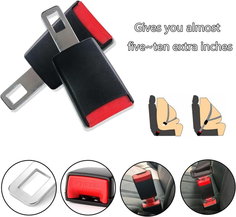 🚗🎉Car Belt Buckle Extension Seat Belt Clips